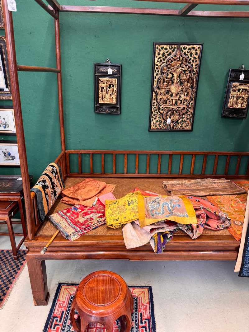 十九世紀 櫸木四柱架子床 | A fine Chinese jumu southern elm four-poster canopy bed, 19th century - 图9