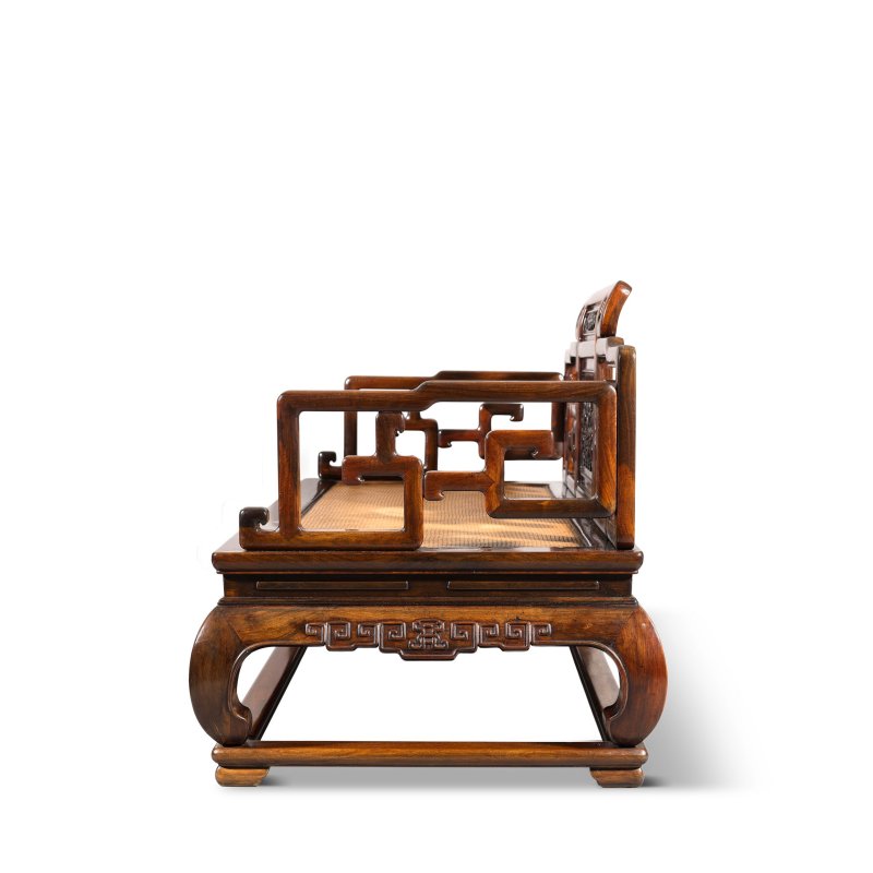清十九世紀 紫檀小床 | A SMALL ZITAN COUCH BED - 图2