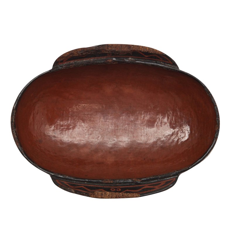 戰國 漆耳盃 | A Chinese lacquered 'ear' cup, erbei, Warring States period