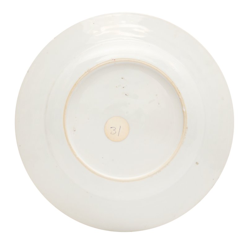 清雍正/乾隆 粉彩人物故事圖盤 | A fine Chinese famille-rose ‘figural landscape’ dish, Qing dynasty, Yongzheng/Qianlong period - 图2