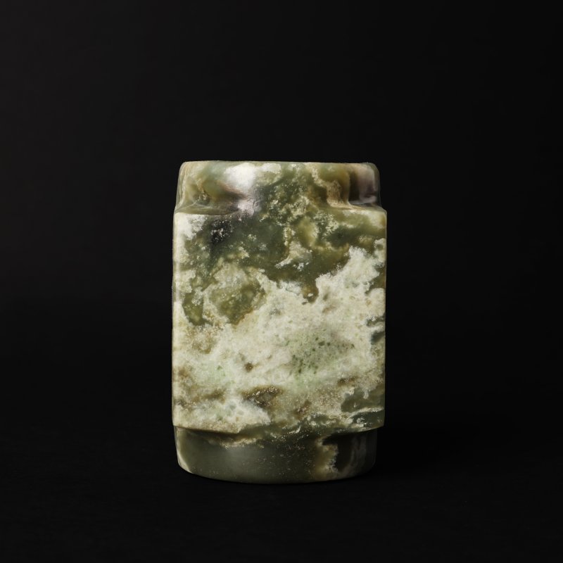 明 仿古青玉琮 | A Chinese archaistic green jade cong, Ming dynasty - 图2