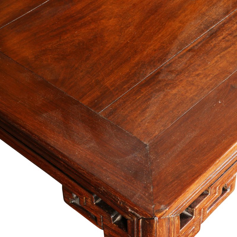 清十八/十九世紀 紅木方桌 | A Chinese hongmu square-form table, fangzhuo, Qing dynasty, 18th/19th century - 图4