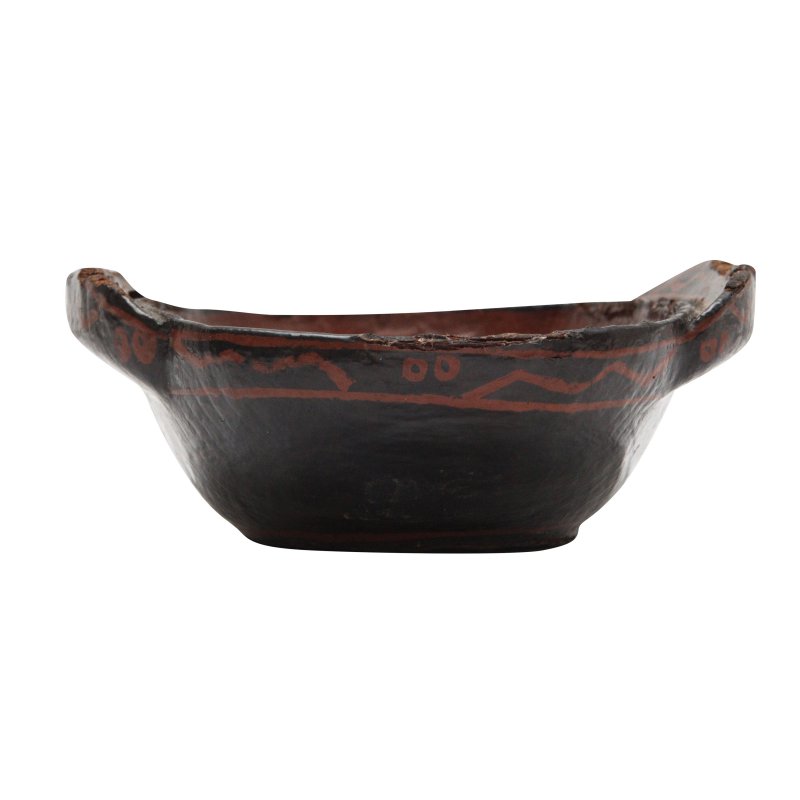 戰國 漆耳盃 | A Chinese lacquered 'ear' cup, erbei, Warring States period - 图2