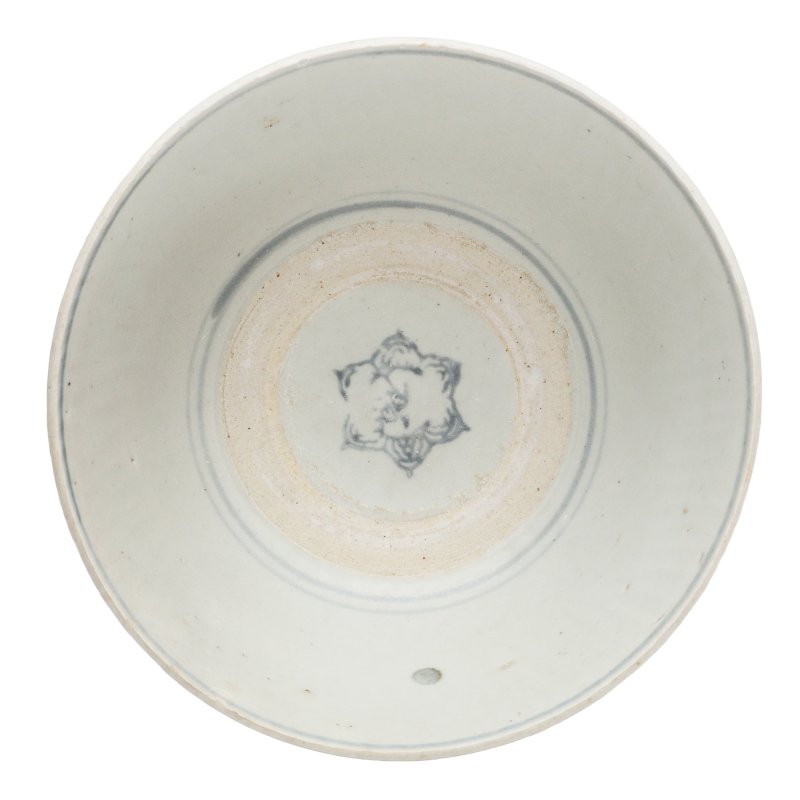 明 汕頭窯青花壽字紋盌 | A Chinese Swatow blue and white 'shou' bowl, Ming dynasty - 图3