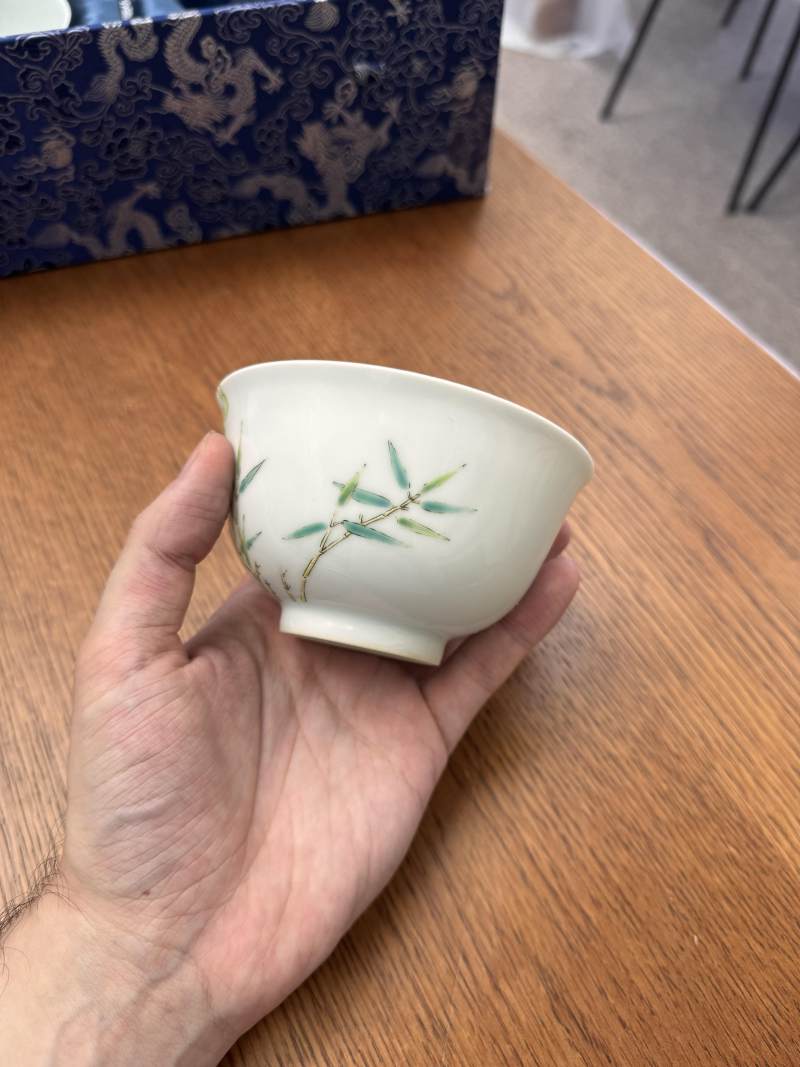 清道光 粉彩癩瓜紋蓋盌一對 《大清道光年製》款 | Santos Collection | A pair of fine Chinese famille-rose 'bitter melon' bowls and covers, Qing dynasty, Daoguang mark and period - 图10