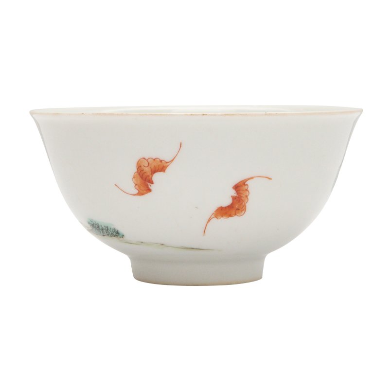 清同治 粉彩仙人圖盌 《同治年製》款 | A Chinese famille-rose 'immortal' bowl, Qing dynasty, Tongzhi period - 图3