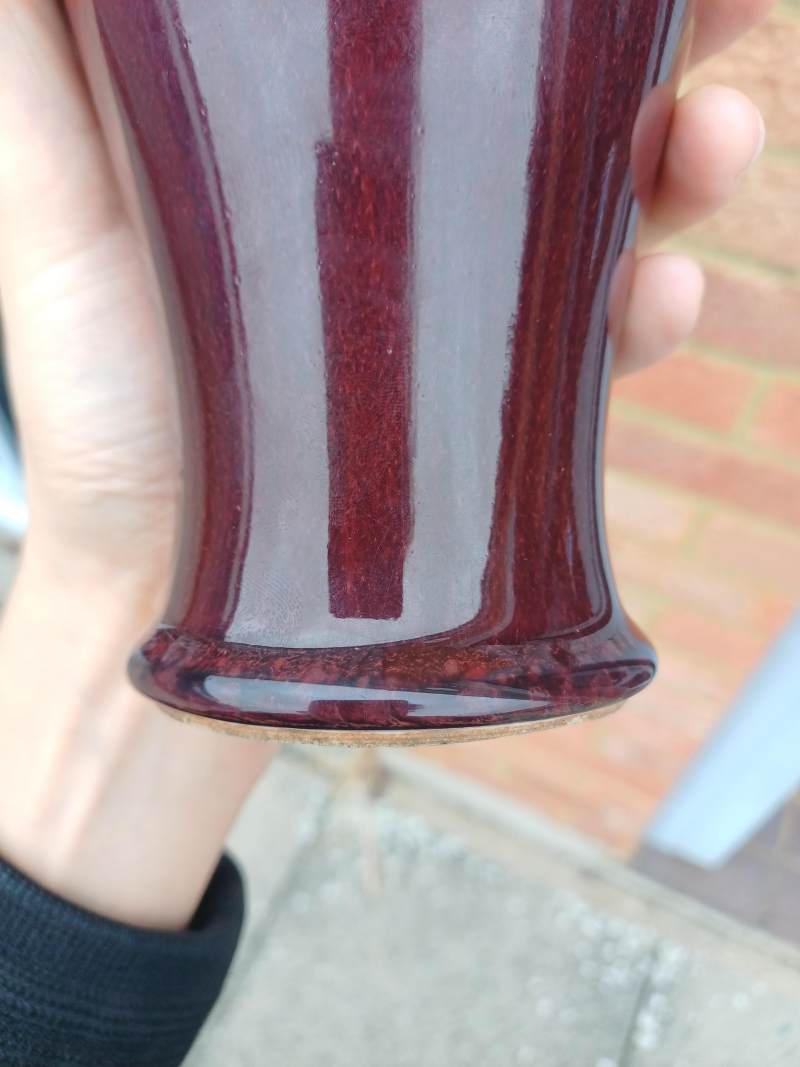 清十八世紀 仿郎窯紅釉瓶 | A fine Chinese Langyao-type copper-red vase, Qing dynasty, 18th century - 图17