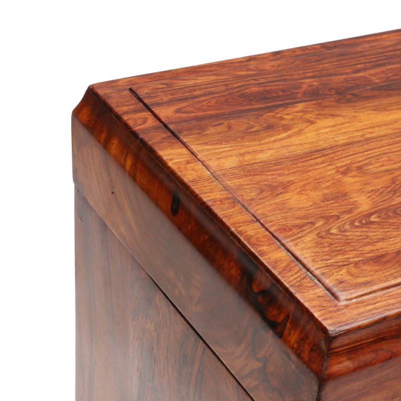 十九至二十世紀 黃花梨嵌銅飾官皮箱 | A Chinese huanghuali portable seal chest, guanpixiang, 19th/20th century - 图3