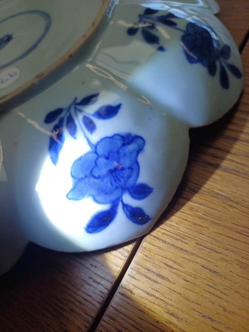 清十八世紀 青花猛虎圖花口盤 | A Chinese blue and white 'tiger' foliate dish, Qing dynasty, 18th century - 图6