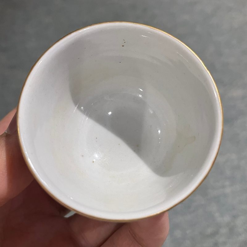 清 轧道粉彩什锦杯一套 - 图63