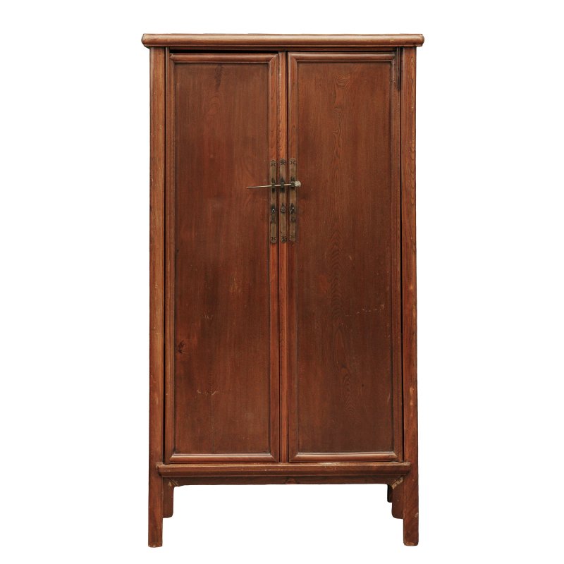 清十九世紀 櫸木圓角櫃 | A Chinese jumu round-corner cabinet, yuanjiaogui, Qing dynasty, 19th century - 图3
