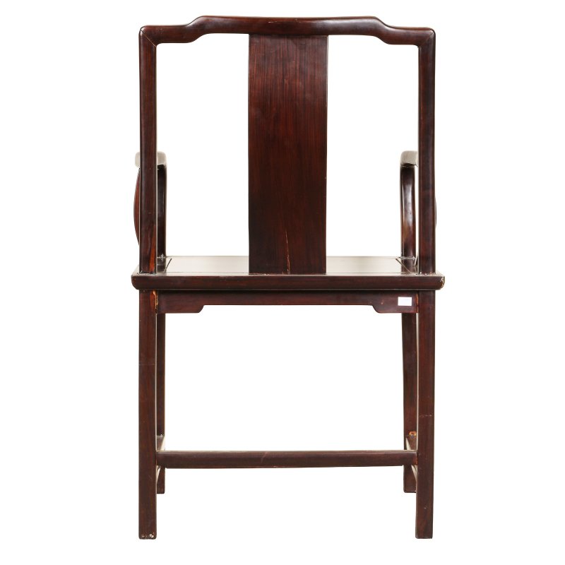 清十八世紀 紅木扶手椅 | A Chinese hardwood hongmu chair, Qing dynasty, 18th century - 图4