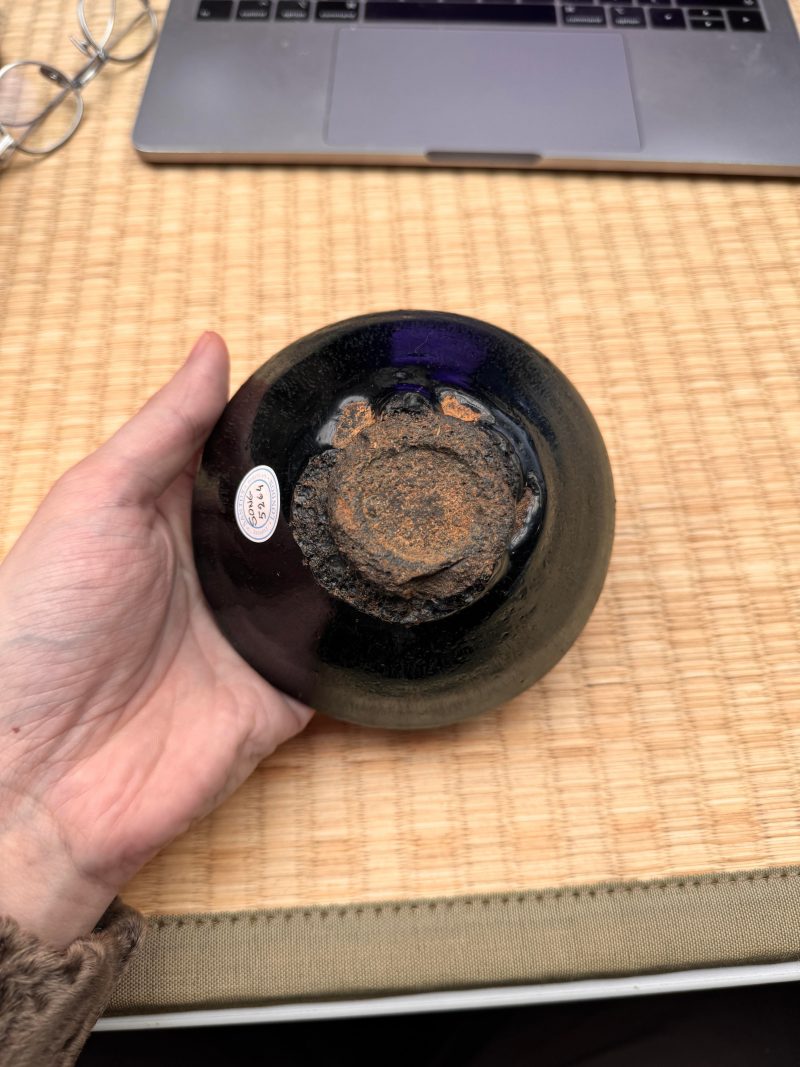 宋 建窰兔毫斗笠盌 | Santos Collection | A Chinese Jian black-glazed 'hare's fur' conical bowl, Song dynasty - 图13