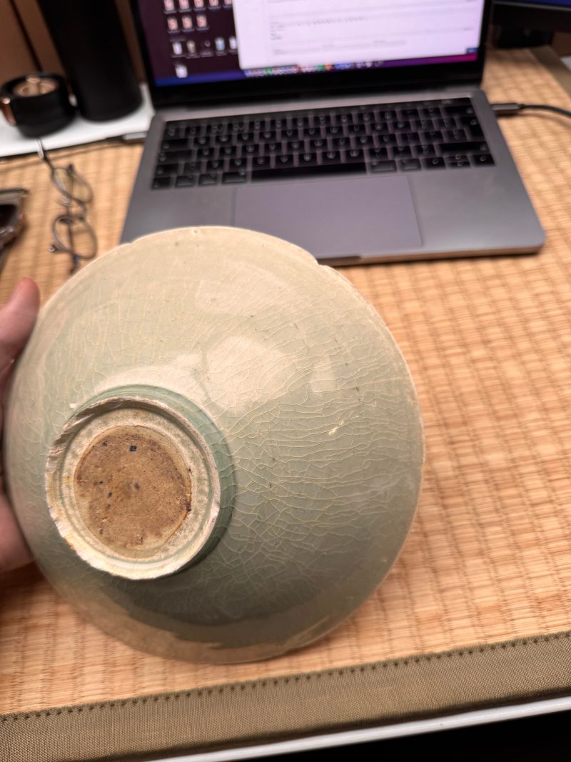 南宋 青白釉刻牡丹紋笠式盌 | Santos Collection | A Chinese Qingbai 'peony' carved bowl, Southern Song dynasty - 图8