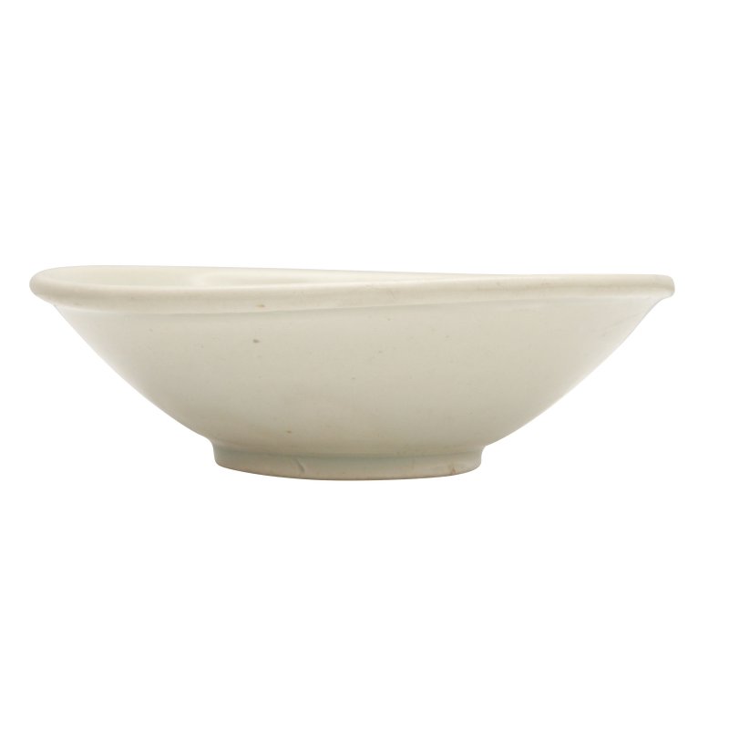唐至五代 邢窯白釉盌 | A Chinese 'Xing' white-glazed bowl, Tang - Five dynasties - 图1