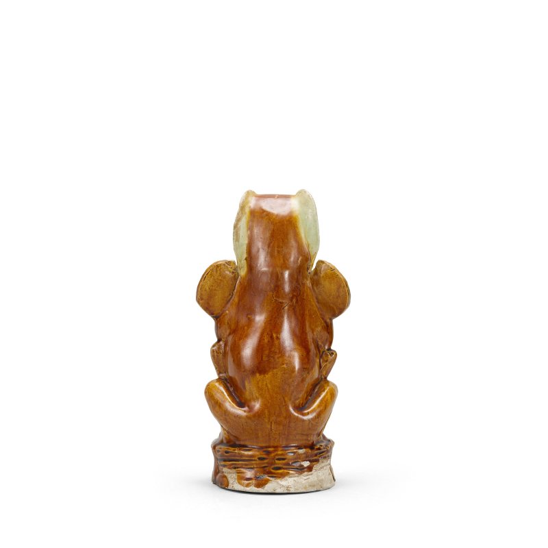 唐 三彩鎮墓獸 | A SMALL SANCAI-GLAZED GUARDIAN - 图4
