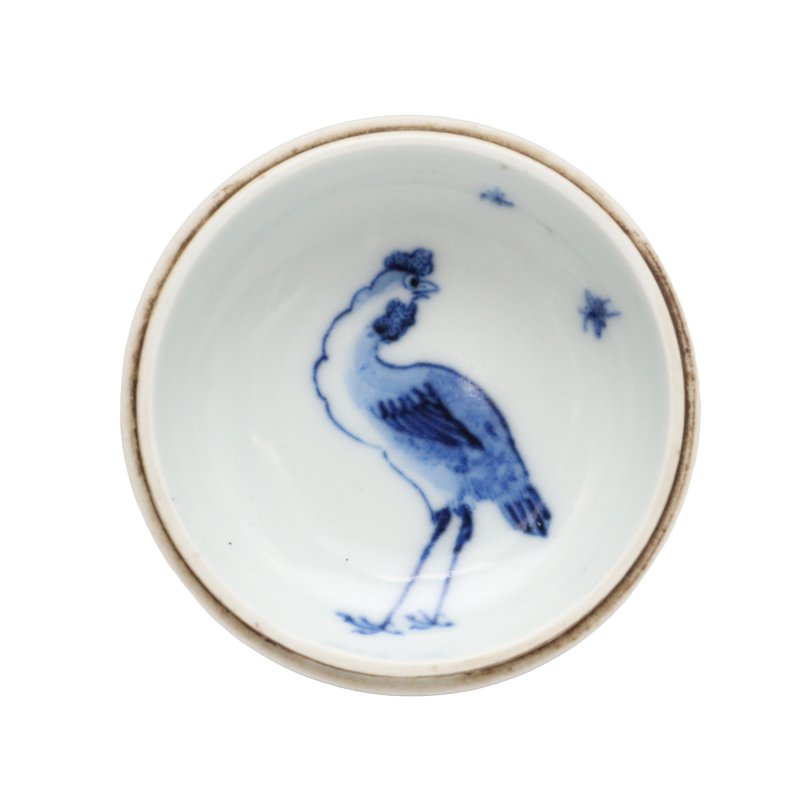 二十世紀 青花虎雞圖蓋盒《大明宣德年製》款 | A Chinese blue and white 'tiger and rooster' box and cover, 20th century, Xuande mark - 图4