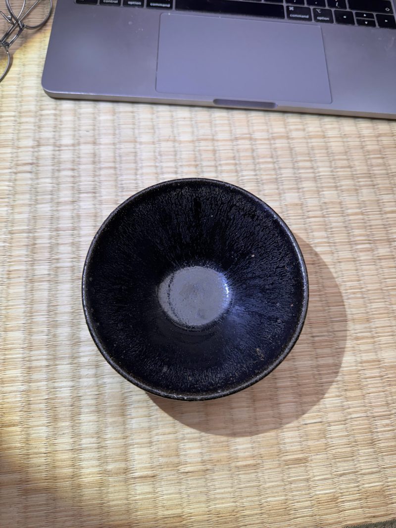 宋 建窰兔毫斗笠盌 | Santos Collection | A Chinese Jian black-glazed 'hare's fur' conical bowl, Song dynasty - 图7