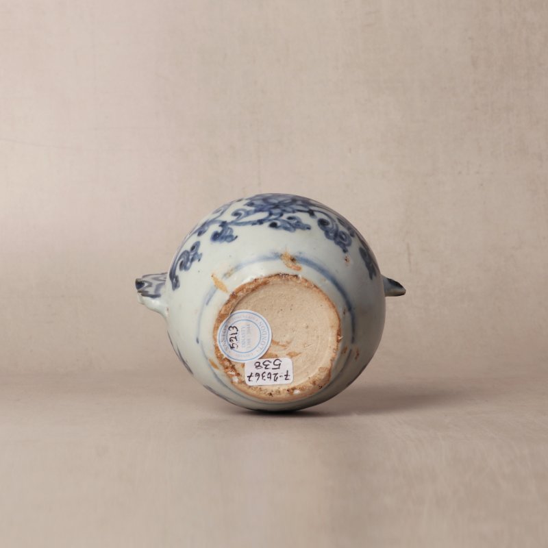 明 青花雞形水滴 | Santos Collection | A Chinese blue and white 'chicken' water dropper, Ming dynasty - 图5
