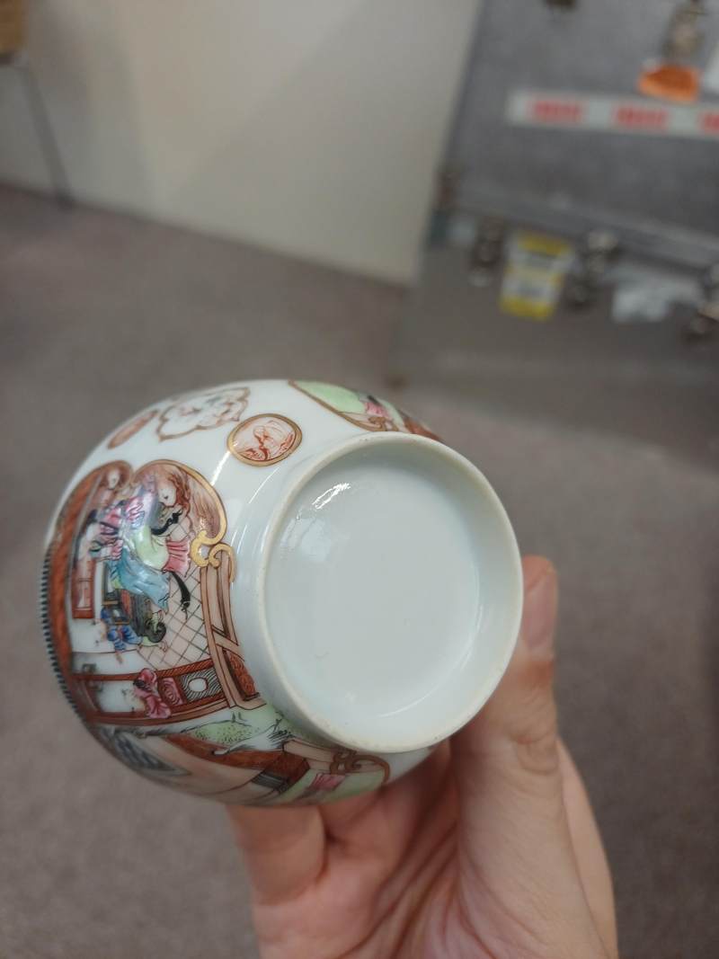清雍正 粉彩人物故事圖盃 | A Chinese famille-rose 'figural' cup, Qing dynasty, Yongzheng period - 图13