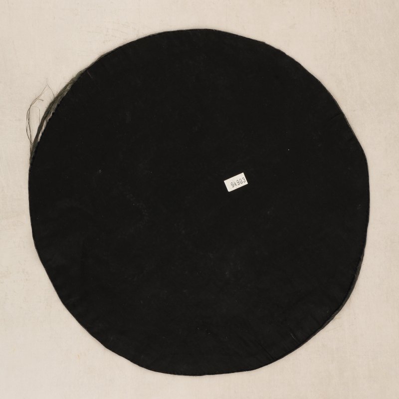 清道光 十九世紀 絲繡雲龍紋補子 一組三件 | Three Chinese embroidered silk 'dragon' roundels, Qing dynasty, Daoguang period, 19th century - 图5