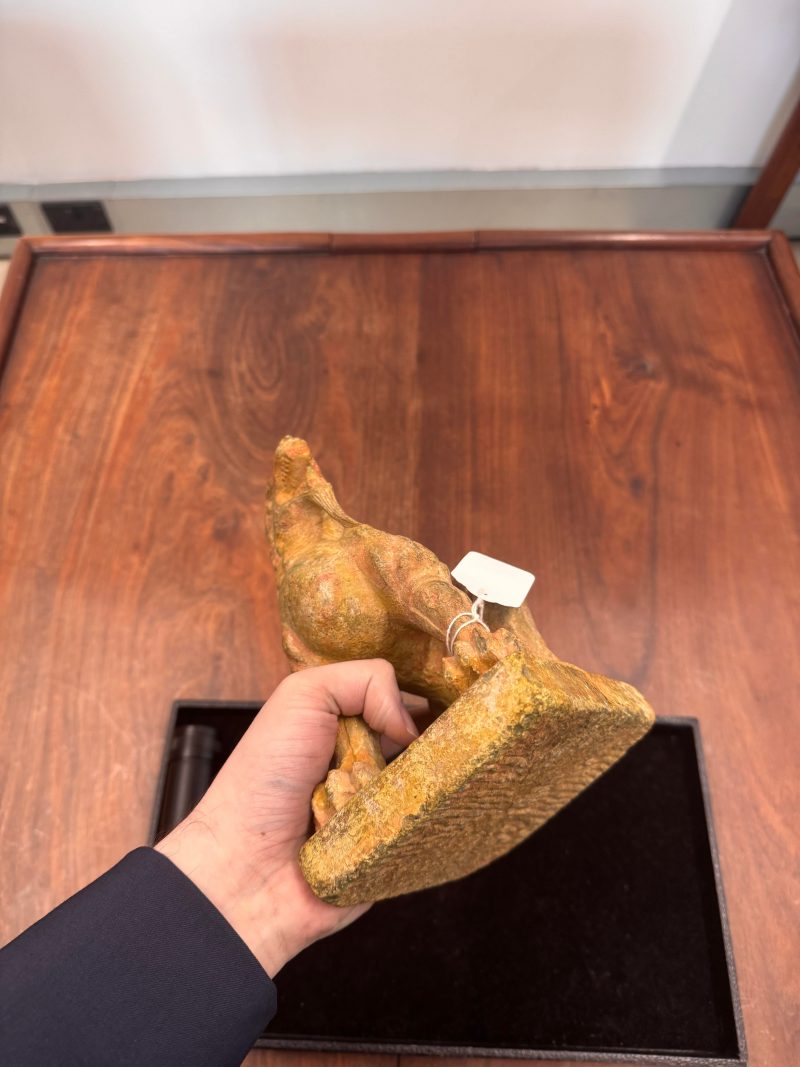 或為唐 大理石雕瑞獅像 | A Chinese marble carving of a lion, possibly Tang dynasty - 图26