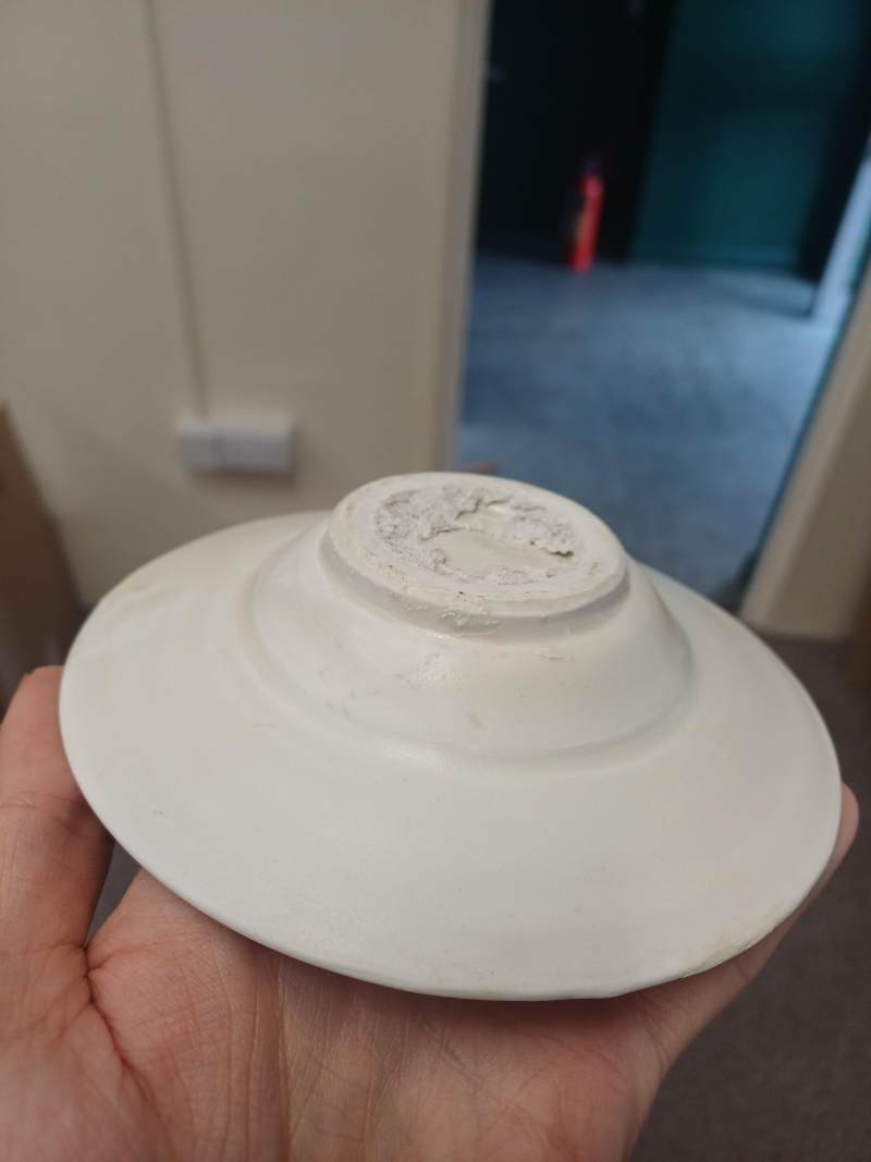 唐至五代 邢窯白釉盌連托 | A rare Chinese Xing white-glazed bowl and stand, Tang-Five dynasties - 图10