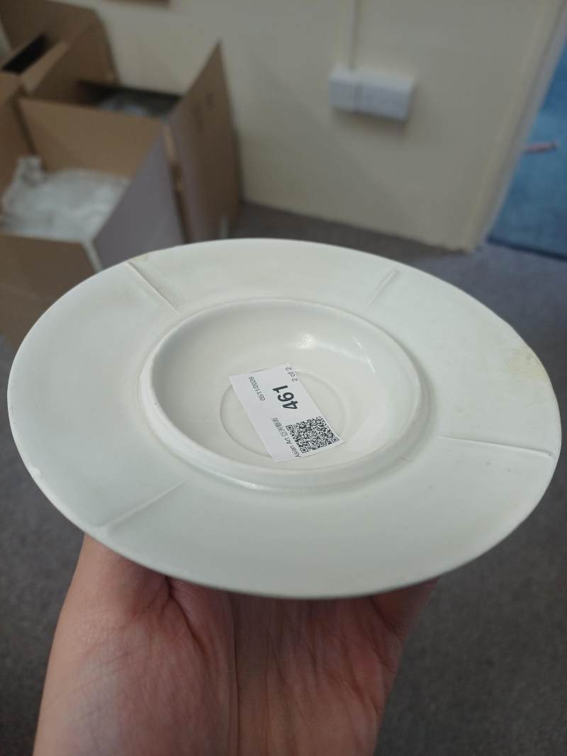 唐至五代 邢窯白釉盌連托 | A rare Chinese Xing white-glazed bowl and stand, Tang-Five dynasties - 图12