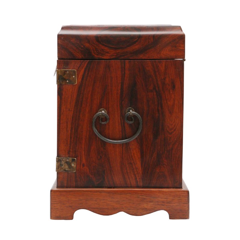 十九至二十世紀 黃花梨嵌銅飾官皮箱 | A Chinese huanghuali portable seal chest, guanpixiang, 19th/20th century - 图5