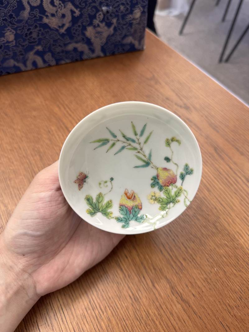 清道光 粉彩癩瓜紋蓋盌一對 《大清道光年製》款 | Santos Collection | A pair of fine Chinese famille-rose 'bitter melon' bowls and covers, Qing dynasty, Daoguang mark and period - 图33