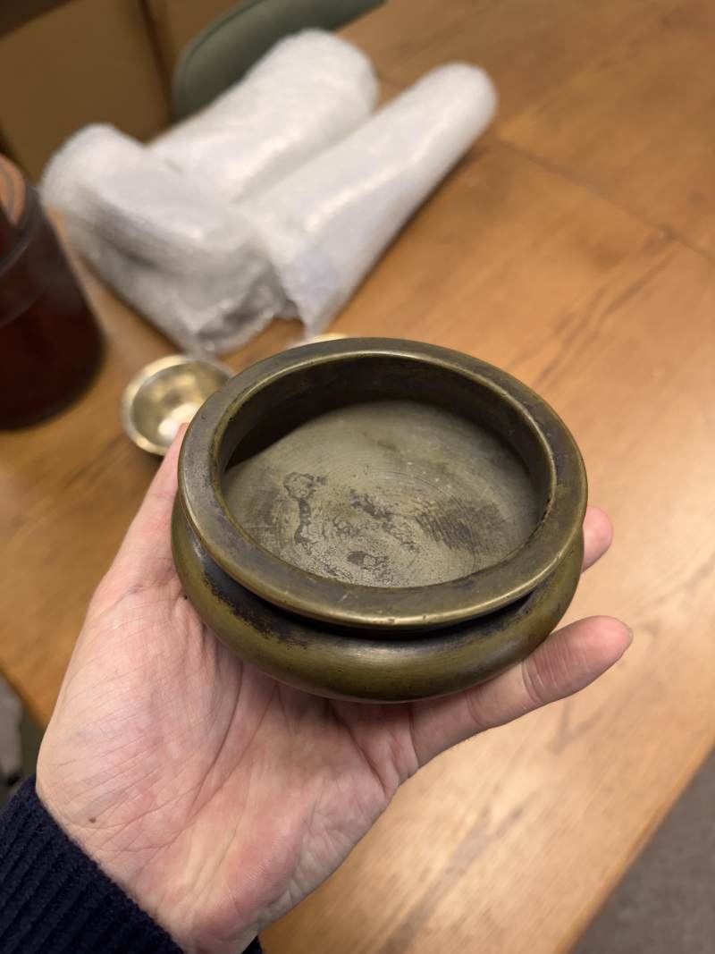 清十九世紀 三足銅爐 | A Chinese bronze tripod censer, Qing dynasty, 19th century - 图6