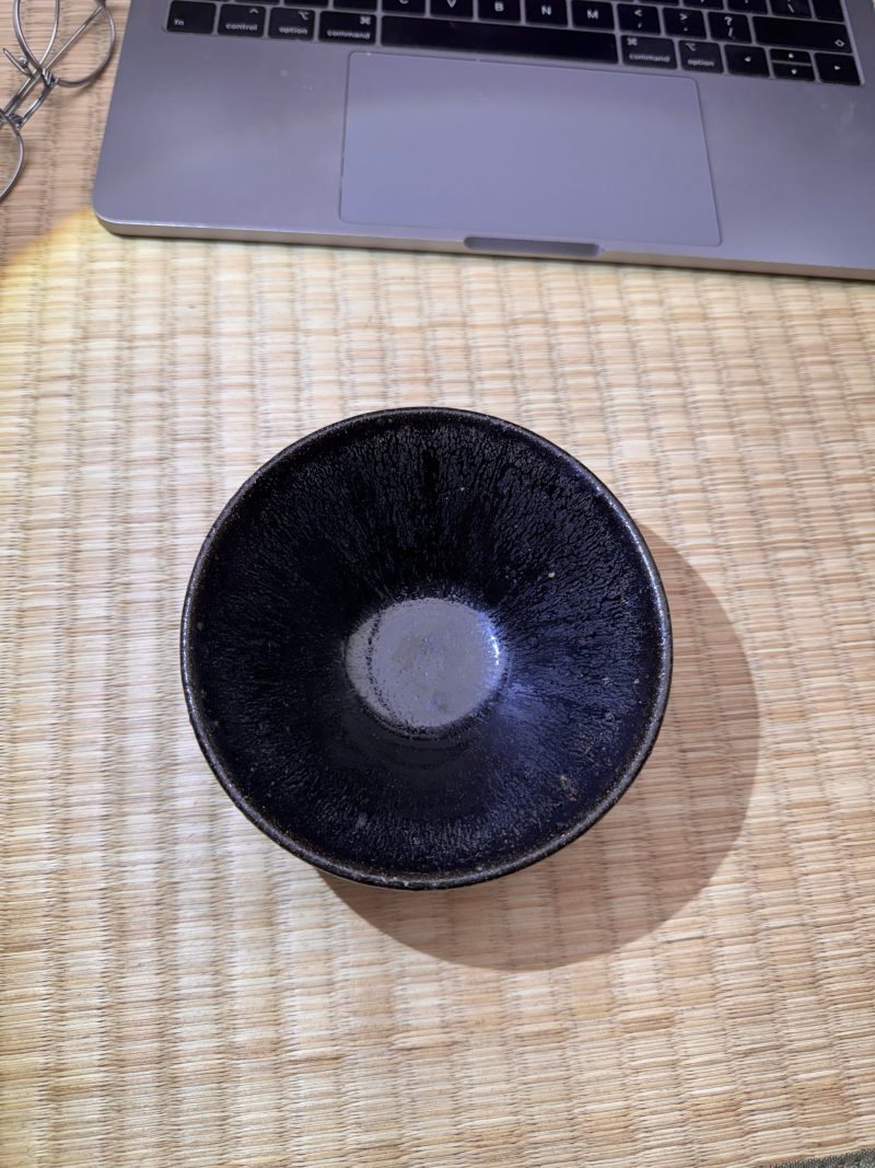 宋 建窰兔毫斗笠盌 | Santos Collection | A Chinese Jian black-glazed 'hare's fur' conical bowl, Song dynasty - 图9