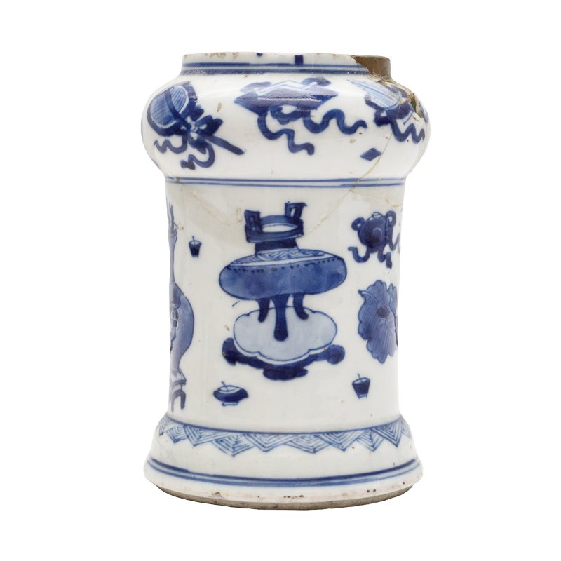 十八/十九世紀 各式青花瓷器一組三件 | A group of Chinese blue and white ceramics. 18th/19th century - 图7