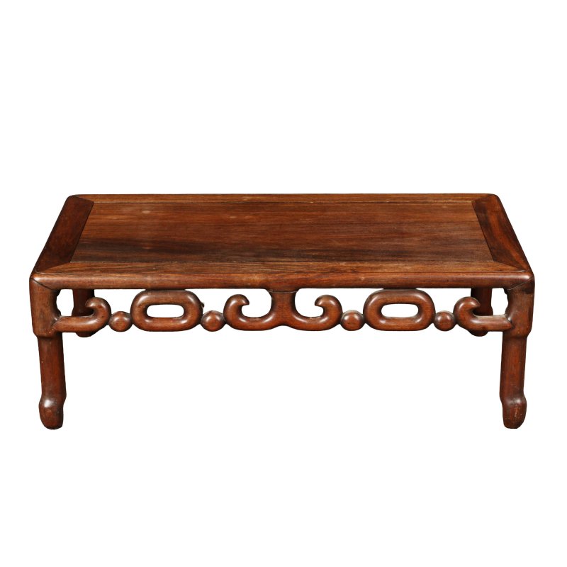 十九/二十世紀 紅木炕桌 | A small Chinese hongmu table, kang, 19th/20th century - 图2