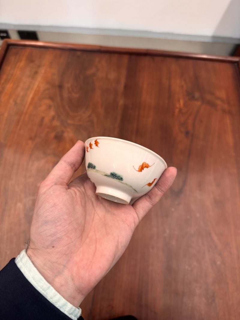 清同治 粉彩仙人圖盌 《同治年製》款 | A Chinese famille-rose 'immortal' bowl, Qing dynasty, Tongzhi period - 图11