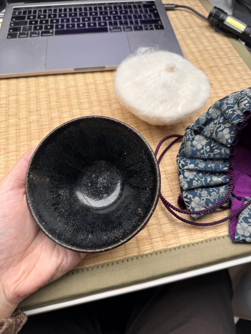宋 建窰兔毫斗笠盌 | Santos Collection | A Chinese Jian black-glazed 'hare's fur' conical bowl, Song dynasty - 图10