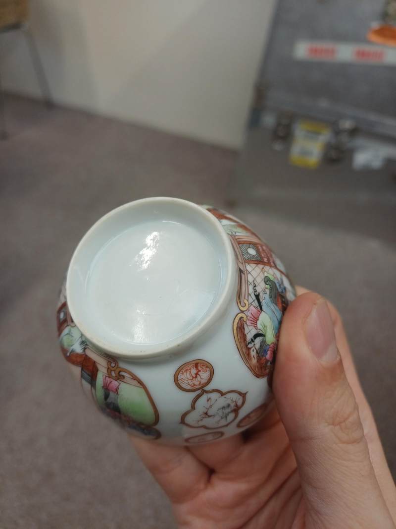 清雍正 粉彩人物故事圖盃 | A Chinese famille-rose 'figural' cup, Qing dynasty, Yongzheng period - 图6