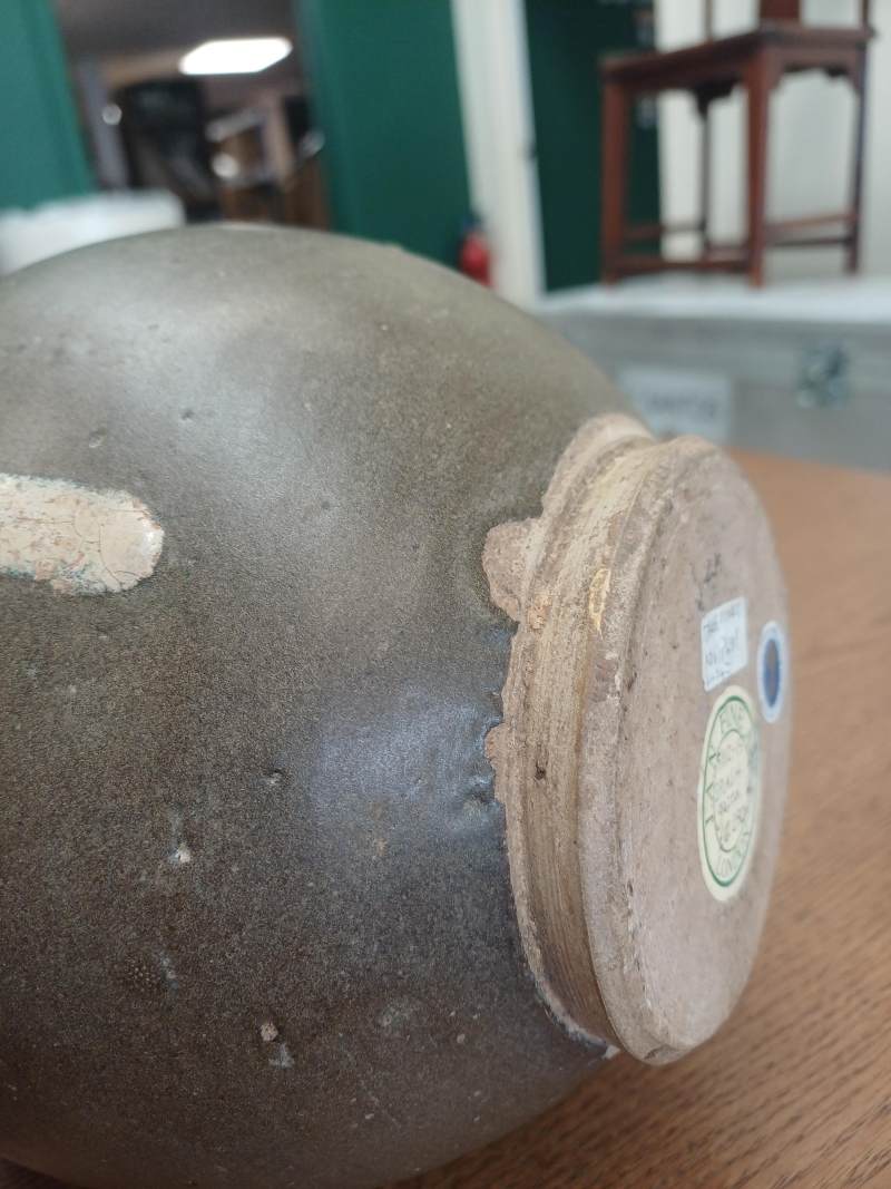 唐 黑釉藍斑罐 | A Chinese phosphatic-splashed handled jar, Tang dynasty - 图6