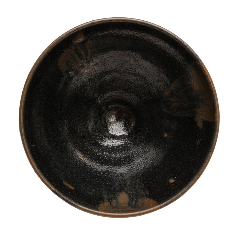 宋 河南黑釉鐵鏽斑盌 | A Chinese Henan black-glazed russet-splashed bowl, Song dynasty - 图2