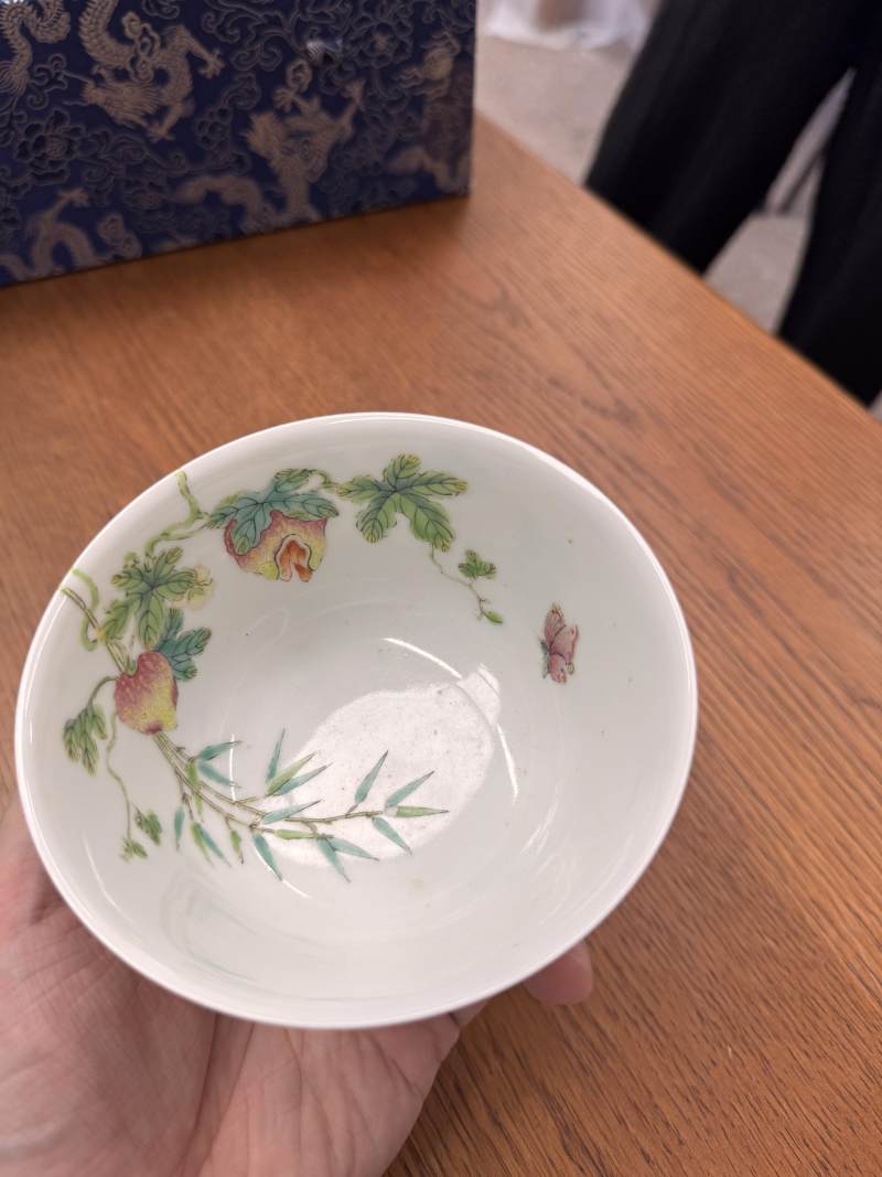 清道光 粉彩癩瓜紋蓋盌一對 《大清道光年製》款 | Santos Collection | A pair of fine Chinese famille-rose 'bitter melon' bowls and covers, Qing dynasty, Daoguang mark and period - 图44