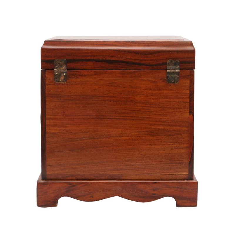 十九至二十世紀 黃花梨嵌銅飾官皮箱 | A Chinese huanghuali portable seal chest, guanpixiang, 19th/20th century - 图6