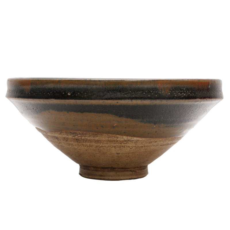 宋 河南黑釉鐵鏽斑盌 | A Chinese Henan black-glazed russet-splashed bowl, Song dynasty - 图3