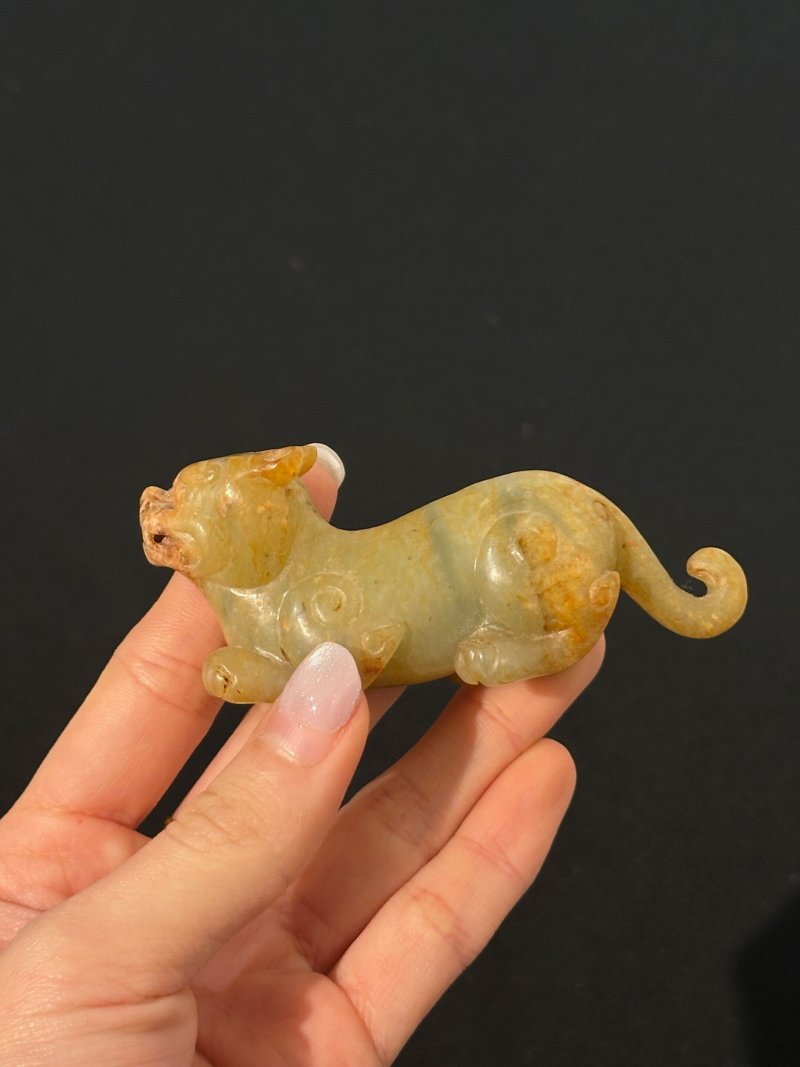 二十世紀 玉雕七件 及盒 | SEVEN JADE CARVINGS - 图3