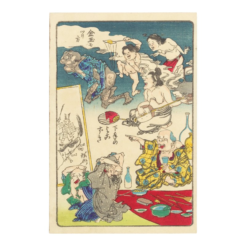 KAWANABE KYŌSAI (1831–1889) - 图8