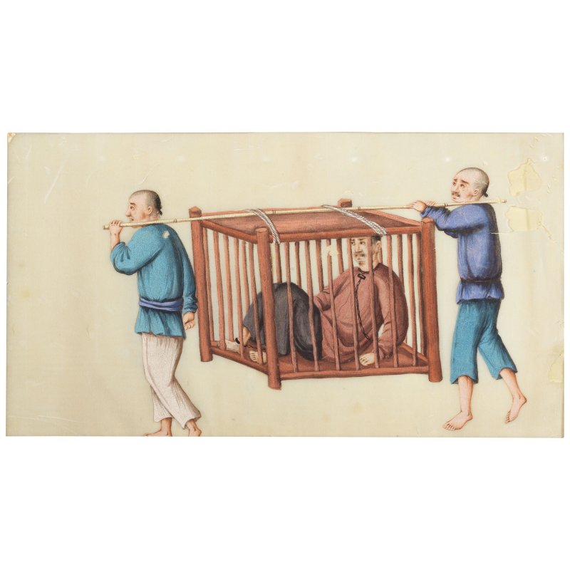 十九世紀 通草畫一組十二件 | CHINESE ARTISTS (19TH CENTURY) - 图5