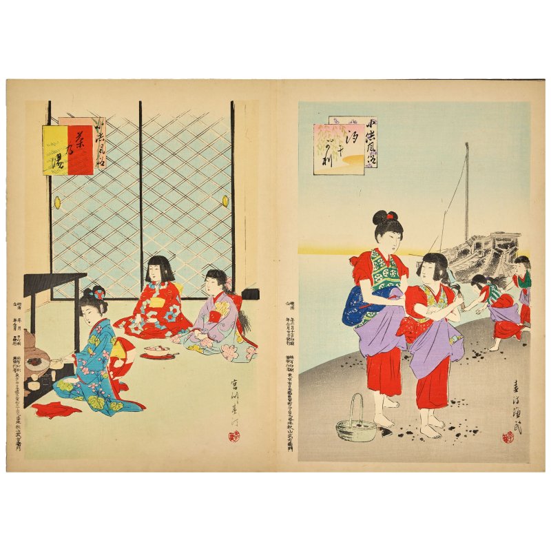 MIYAGAWA SHUNTEI (1873-1914) - 图5