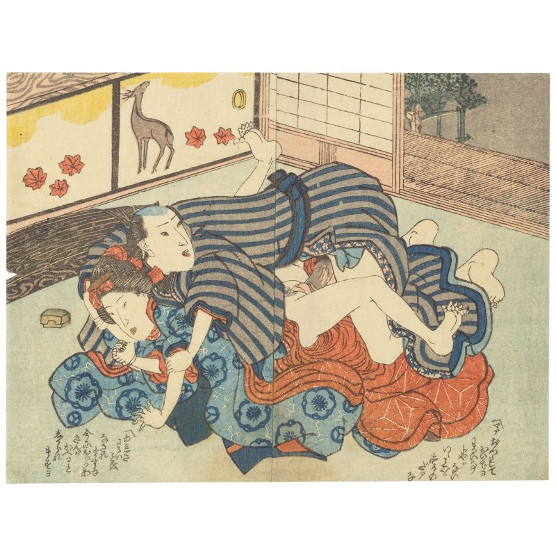 YOSHU CHIKANOBU (1838-1912); UTAGAWA KUNISADA I; ATTRIBUTED TO SUZUKI HARUNOBU (1725-1770); ATTRIBUTED TO KOIKAWA SHOZAN; UTAGAWA KUNIMARO (ACTIVE C.1830-1870); AND OTHERS - 图6