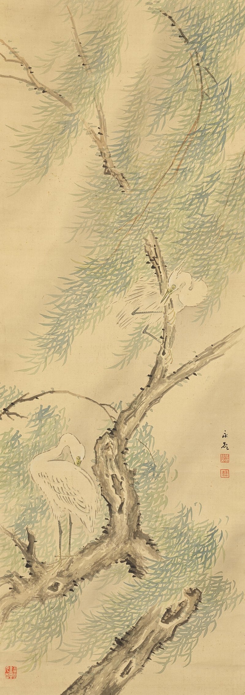 亀井少琹及其他 立軸四幅 | KAMEI SHOKIN (1798-1857) AND OTHERS - 图2