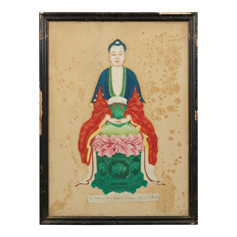 中國畫家 十九世紀 聖賢圖九幅 設色紙本 裝框 | CHINESE ARTIST (19TH CENTURY) - 图2