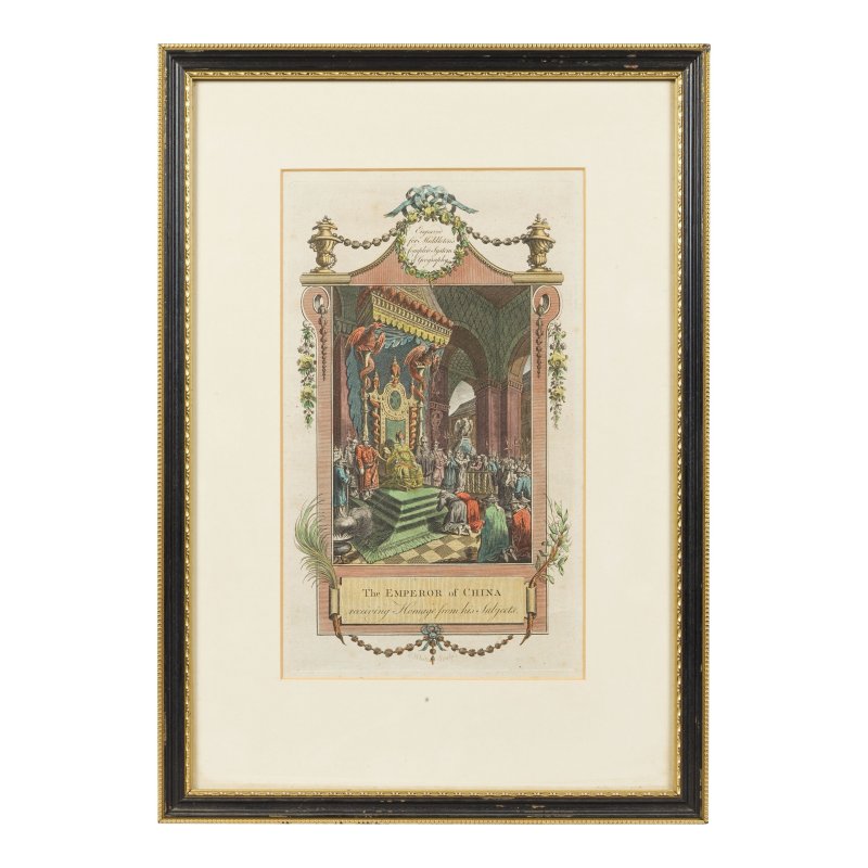 一六六九至一七九六年 中國主題版畫七件 | A COLLECTION OF SEVEN ENGRAVINGS OF CHINESE SCENES - 图13